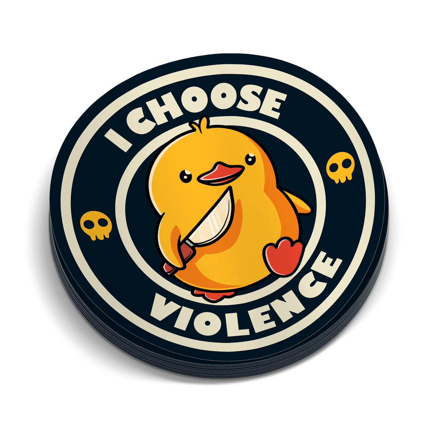 Violence - Hard Hat Decal Armed American Supply