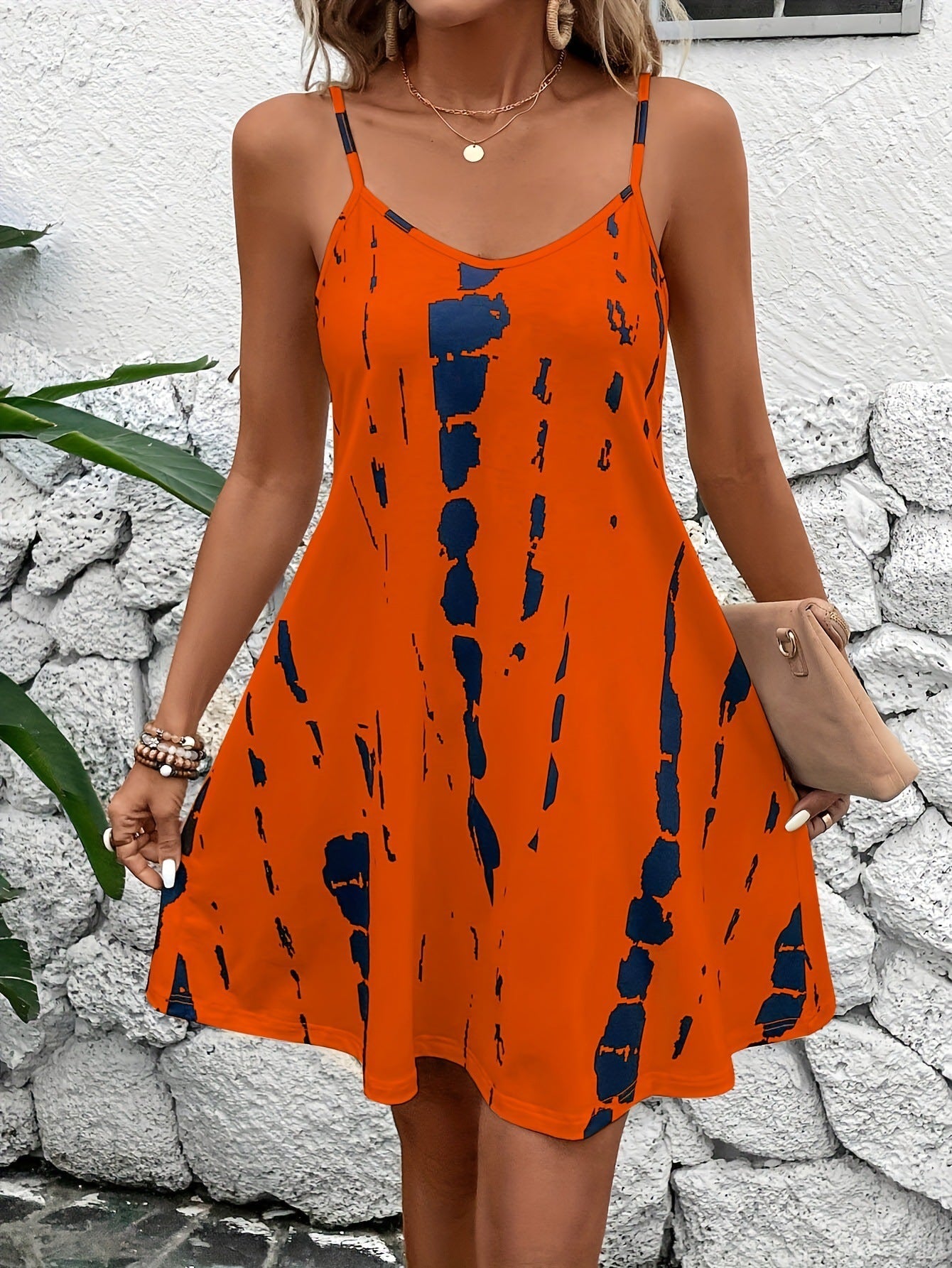 Women's Plus Size Summer Halter Dress – 6 Colors 4XL–5XL FitiqueFit
