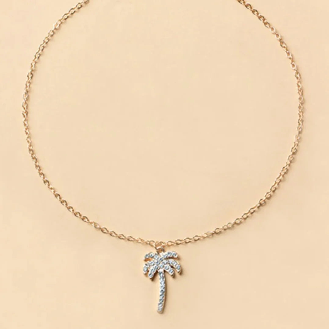 Palmlight Pendant Necklace Ivory Embers
