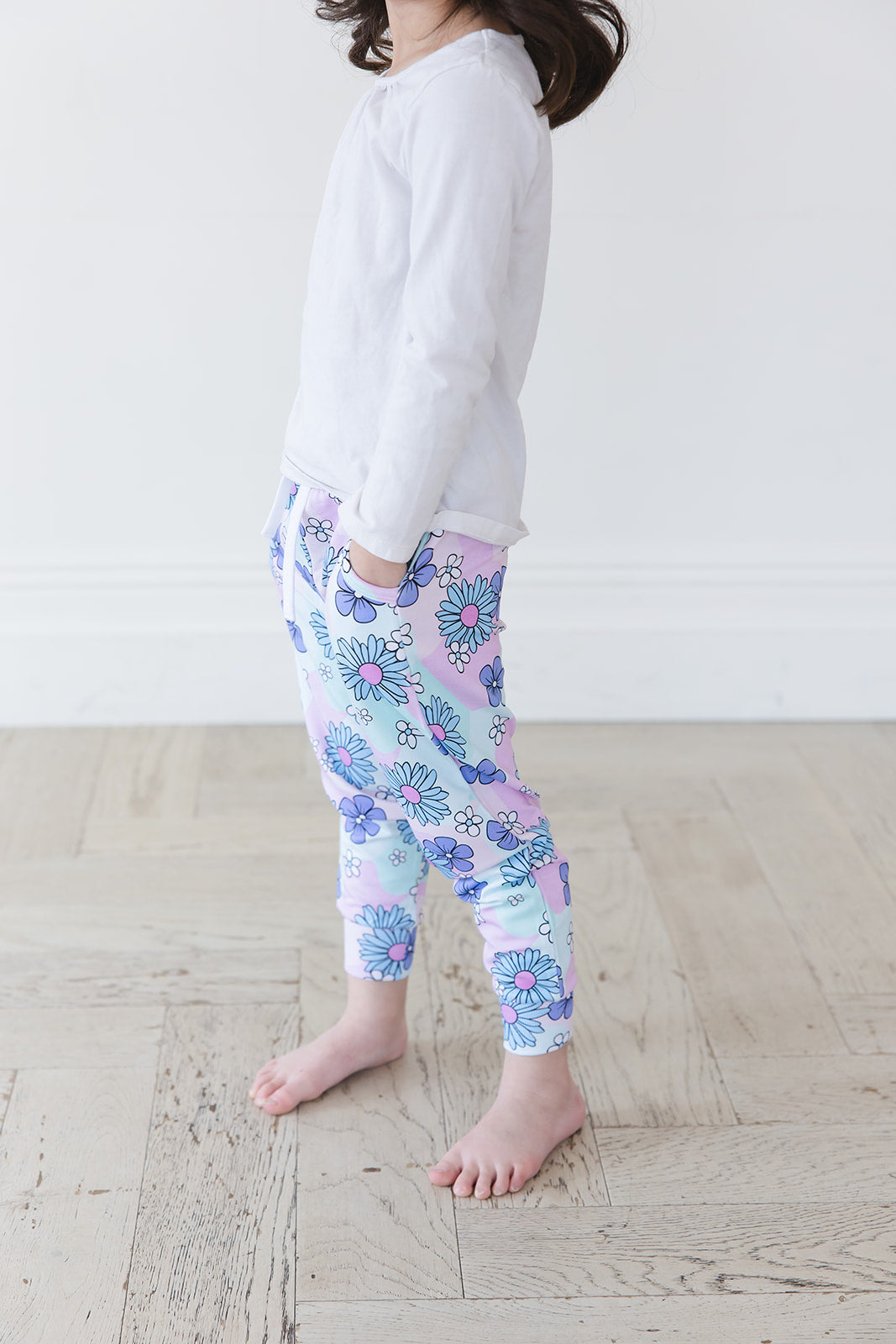 Blake - Bamboo Terry Jogger Blush Lotus