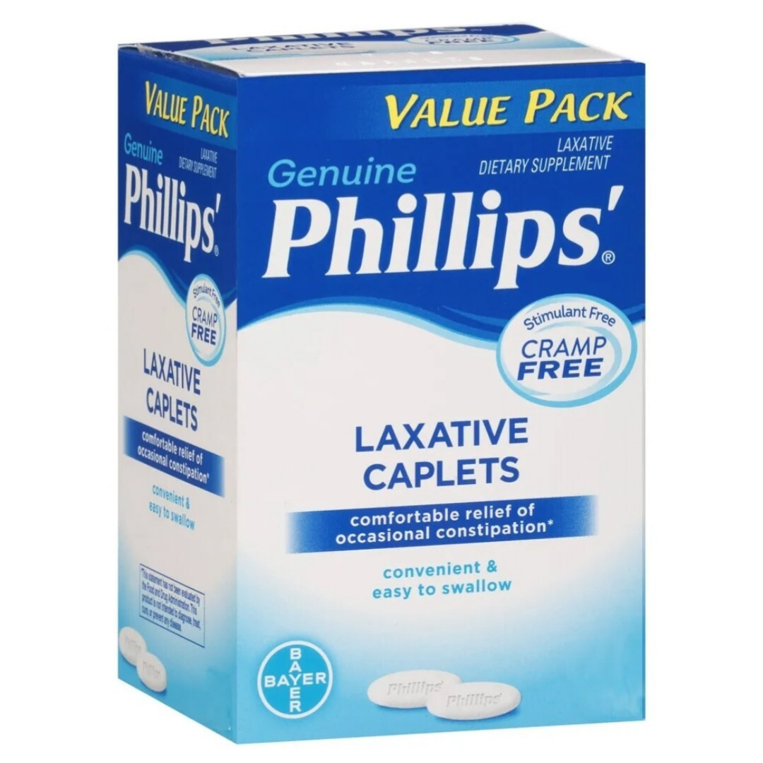 Phillips' Laxative Caplets Stimulant Free Magnesium Oxide (24 ct) Farmacias Savia