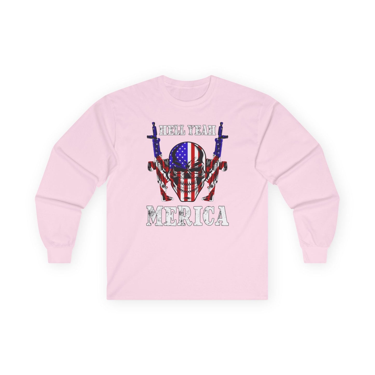 Hell Yeah Merica Long Sleeve Tee The Devil's Pickle