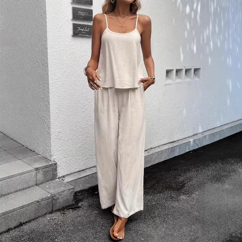 Women’s Sleeveless Resort Two Piece Set FitiqueFit