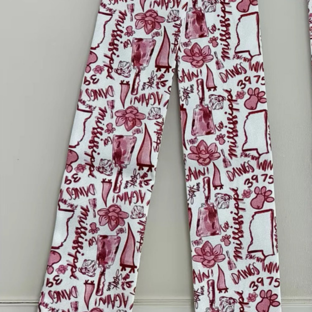 Starkville Tailgate Scarf Deep South Originals