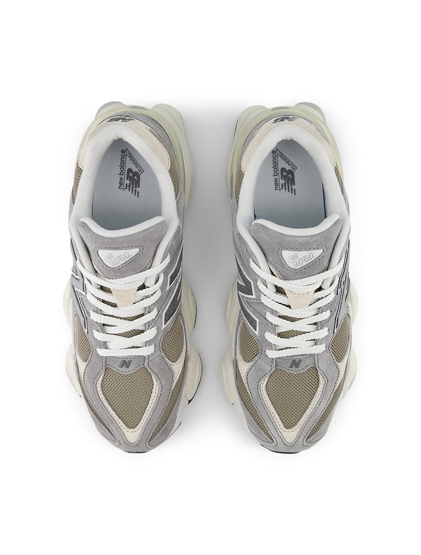 New Balance Mens 9060 Lifestyle Shoes - Grey/Brown Denim Exchange