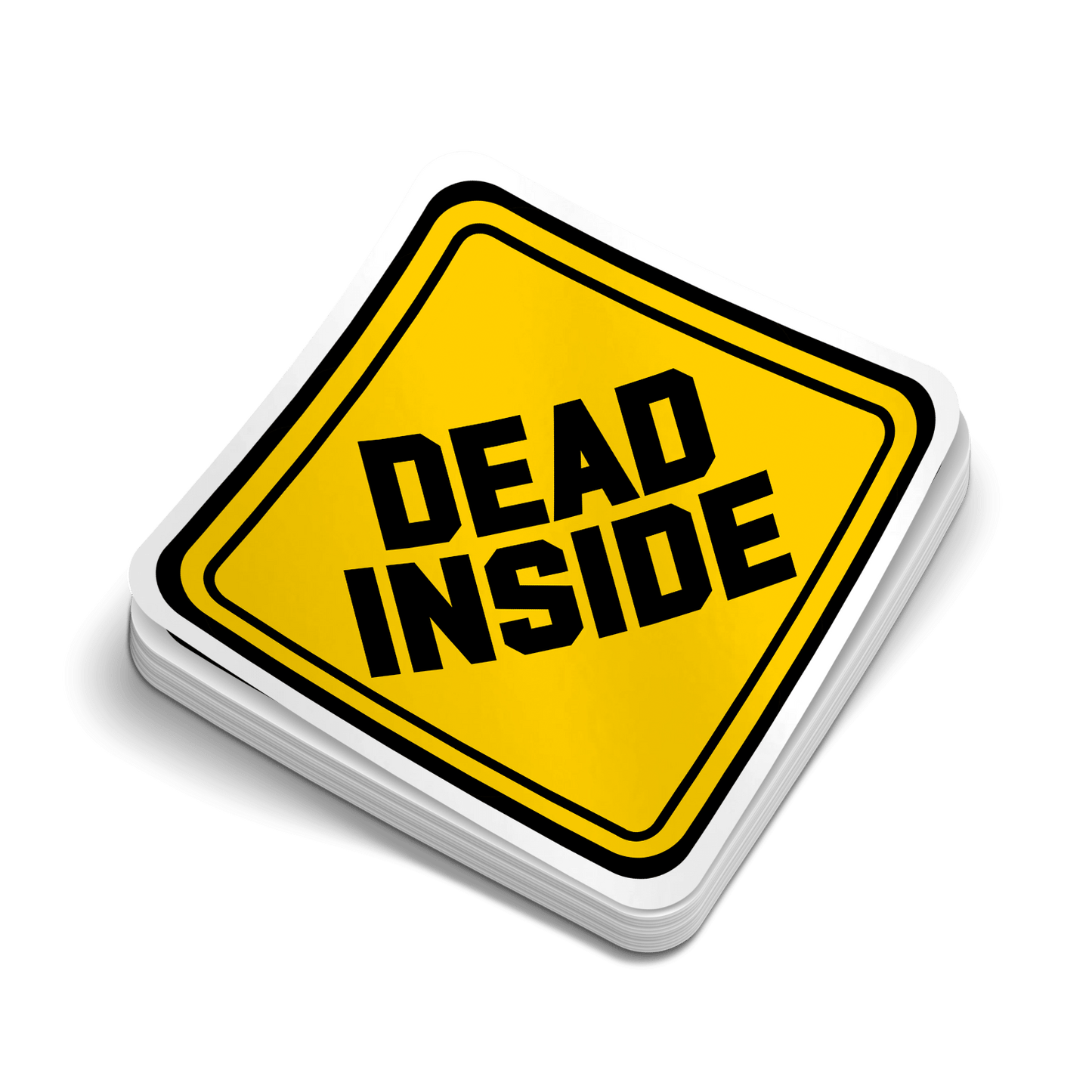 Dead Inside - Hard Hat Decal Armed American Supply