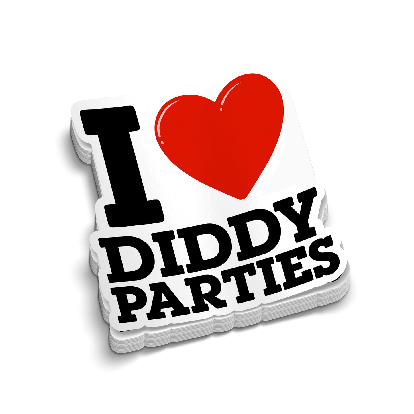 Diddy Party - Hard Hat Decal Armed American Supply