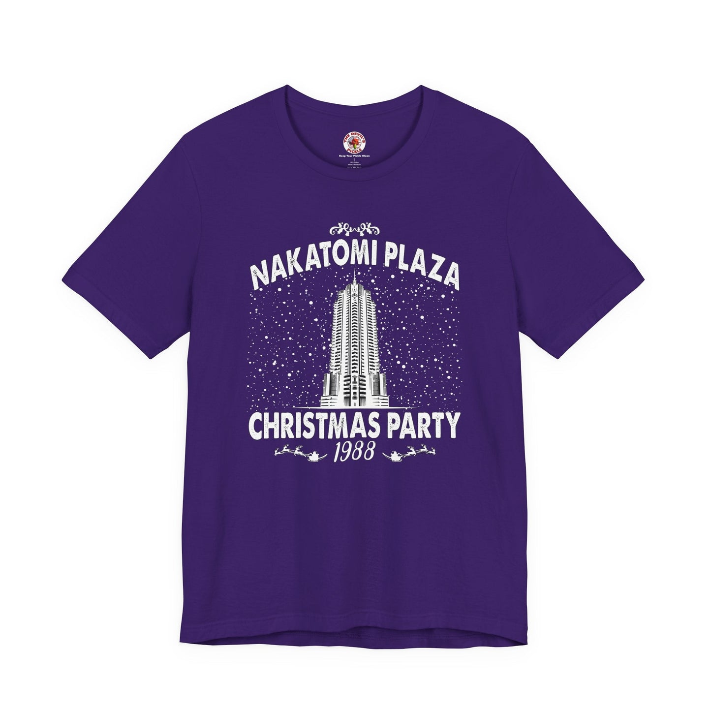 Nakatomi Plaza Christmas Party T-Shirt The Devil's Pickle