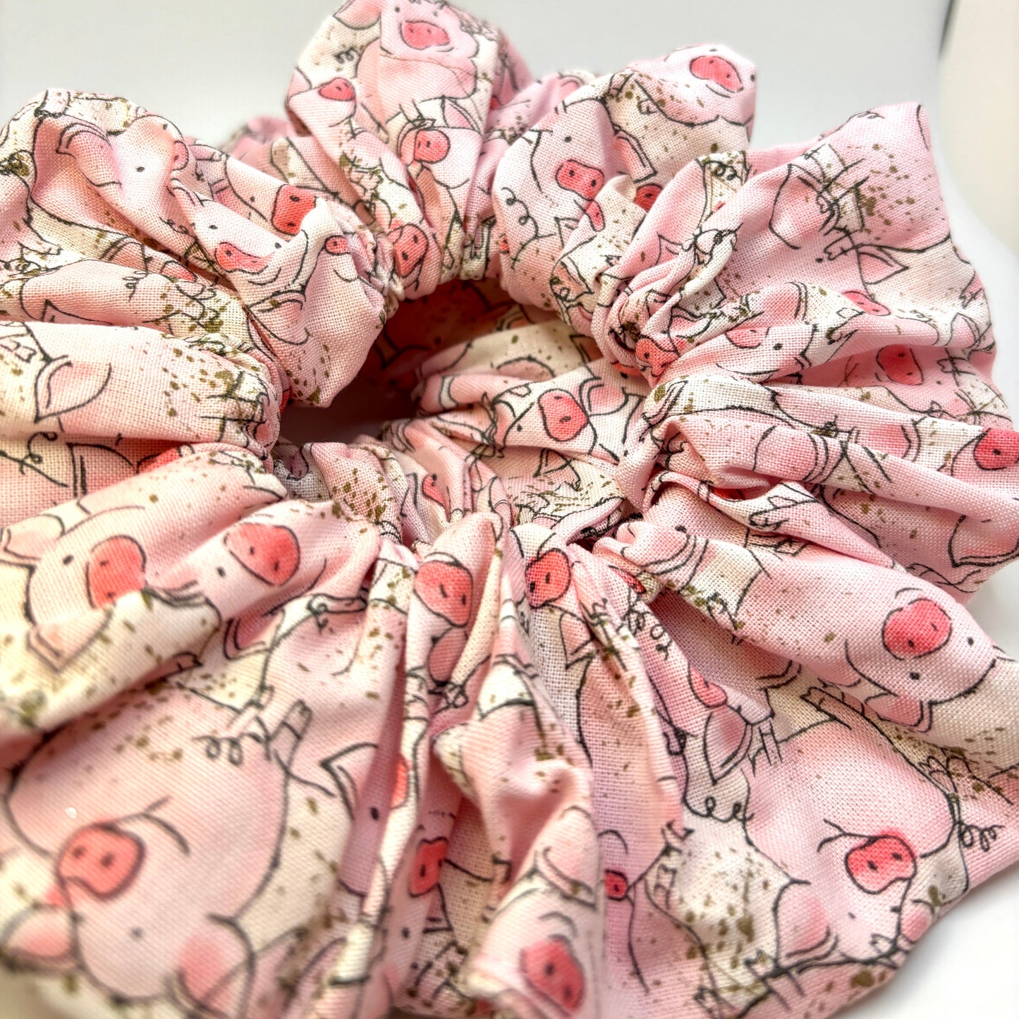 Pink Pigs Scrunchie Enchanted Scrunch