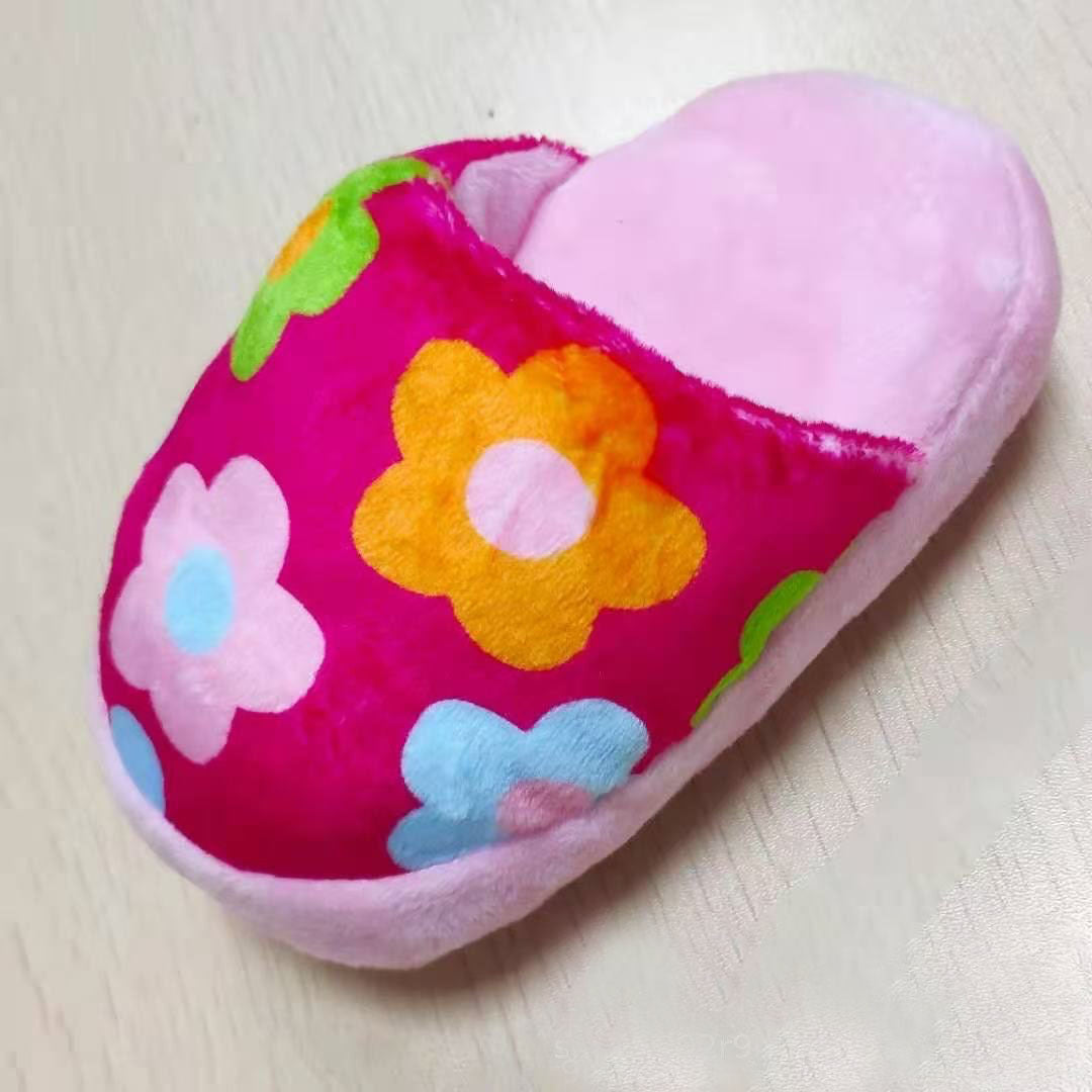 Plush Toy Pet Cat Dog Simulation Sound Comfort Anti-Depression Exercise Intellectual Vent Interactive Training Slipper