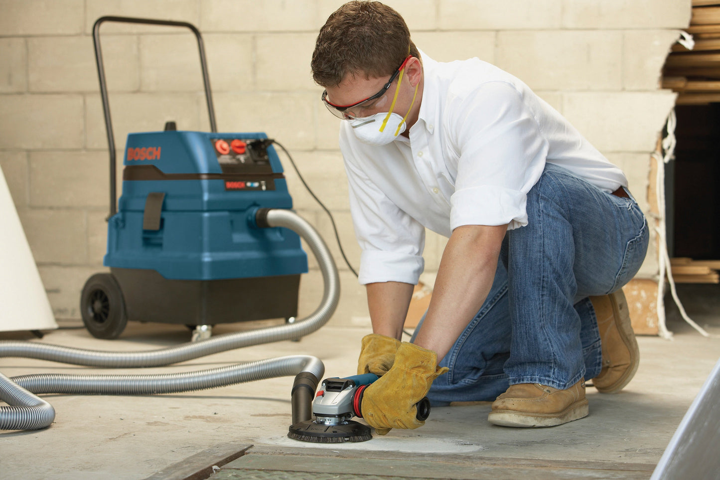 BOSCH 18SG-7 7 In. Angle Grinder Concrete Surfacing Attachment VM Hardware