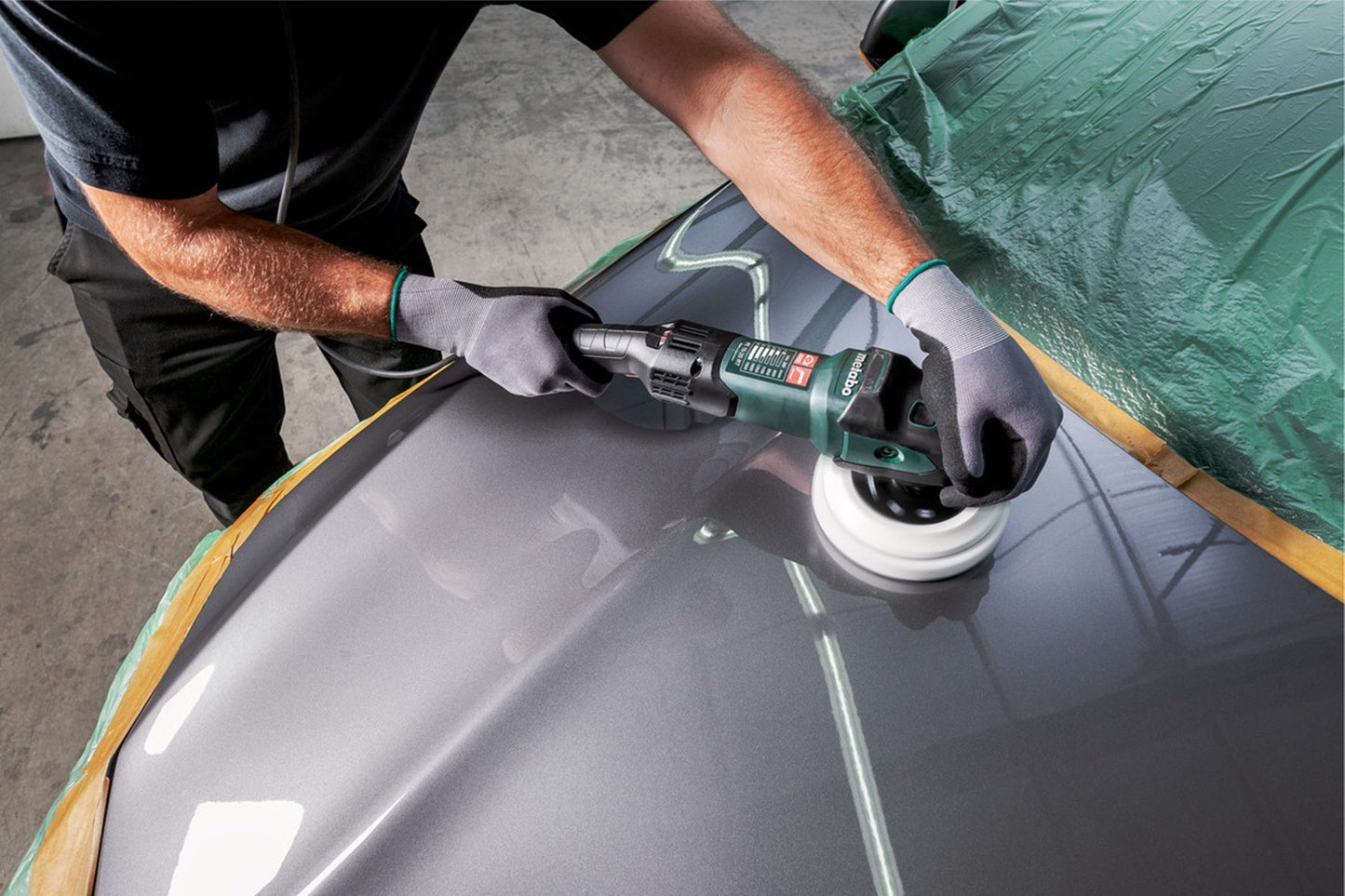 Metabo 615200420 PE 15-20 7" Var Spd Polisher 13.0A VM Hardware