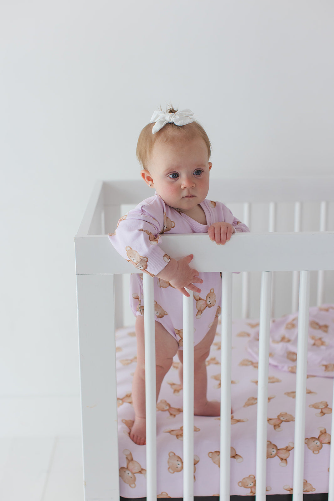 Teddy - Cloud Terry Bubble Romper Blush Lotus