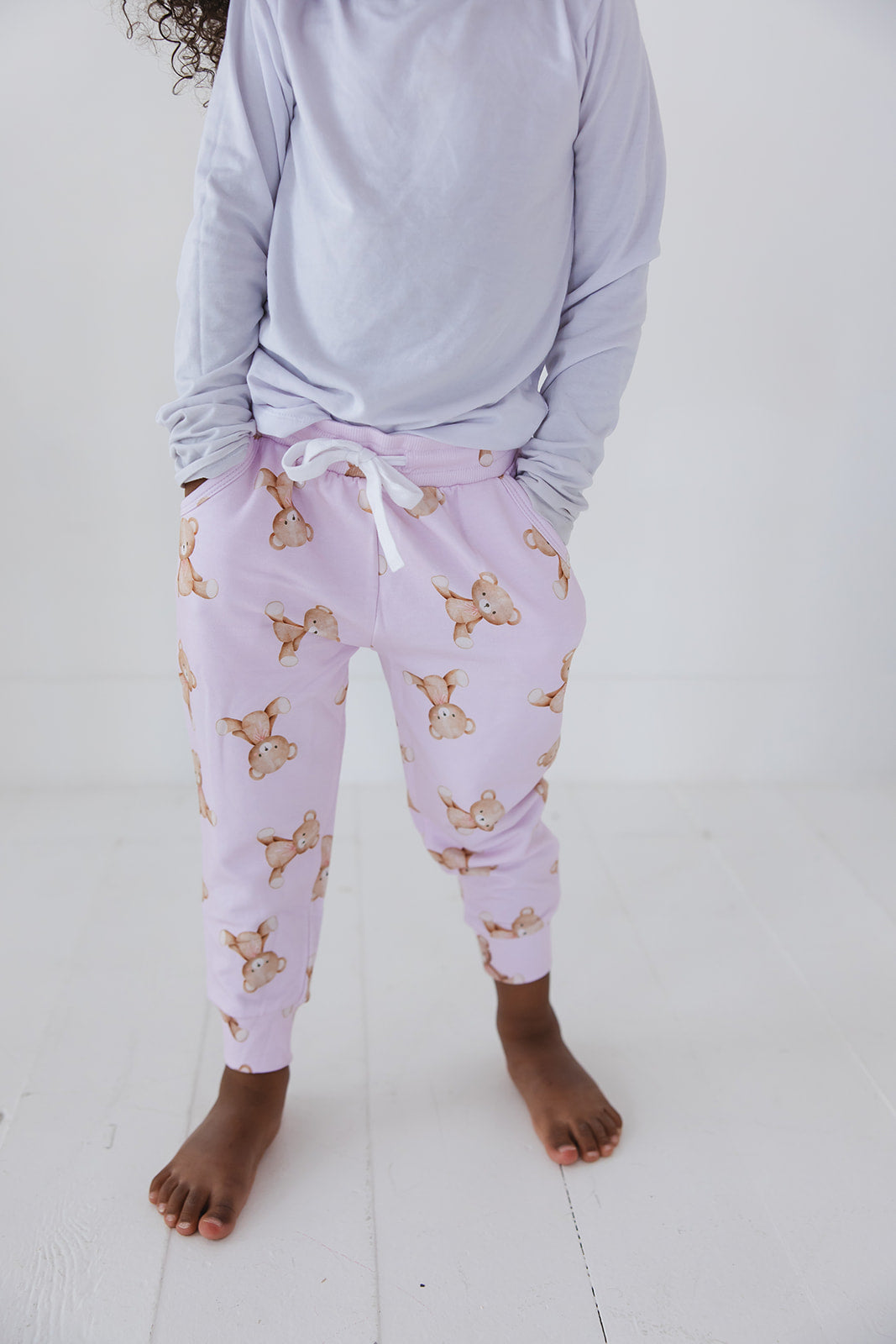 Teddy - Cloud Terry Jogger Blush Lotus