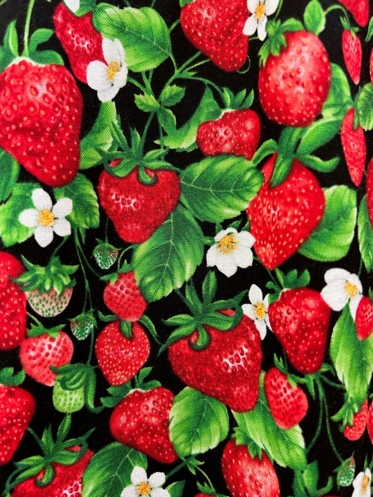 Strawberries A-line Skirt - XS only Retrolicious
