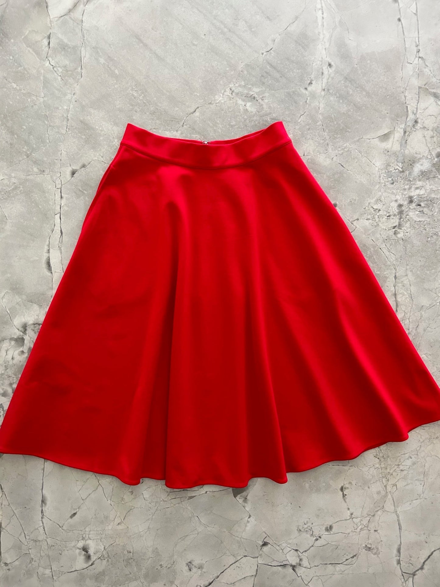 Charlotte Nova Skirt in Red - Plus Sizes only Retrolicious