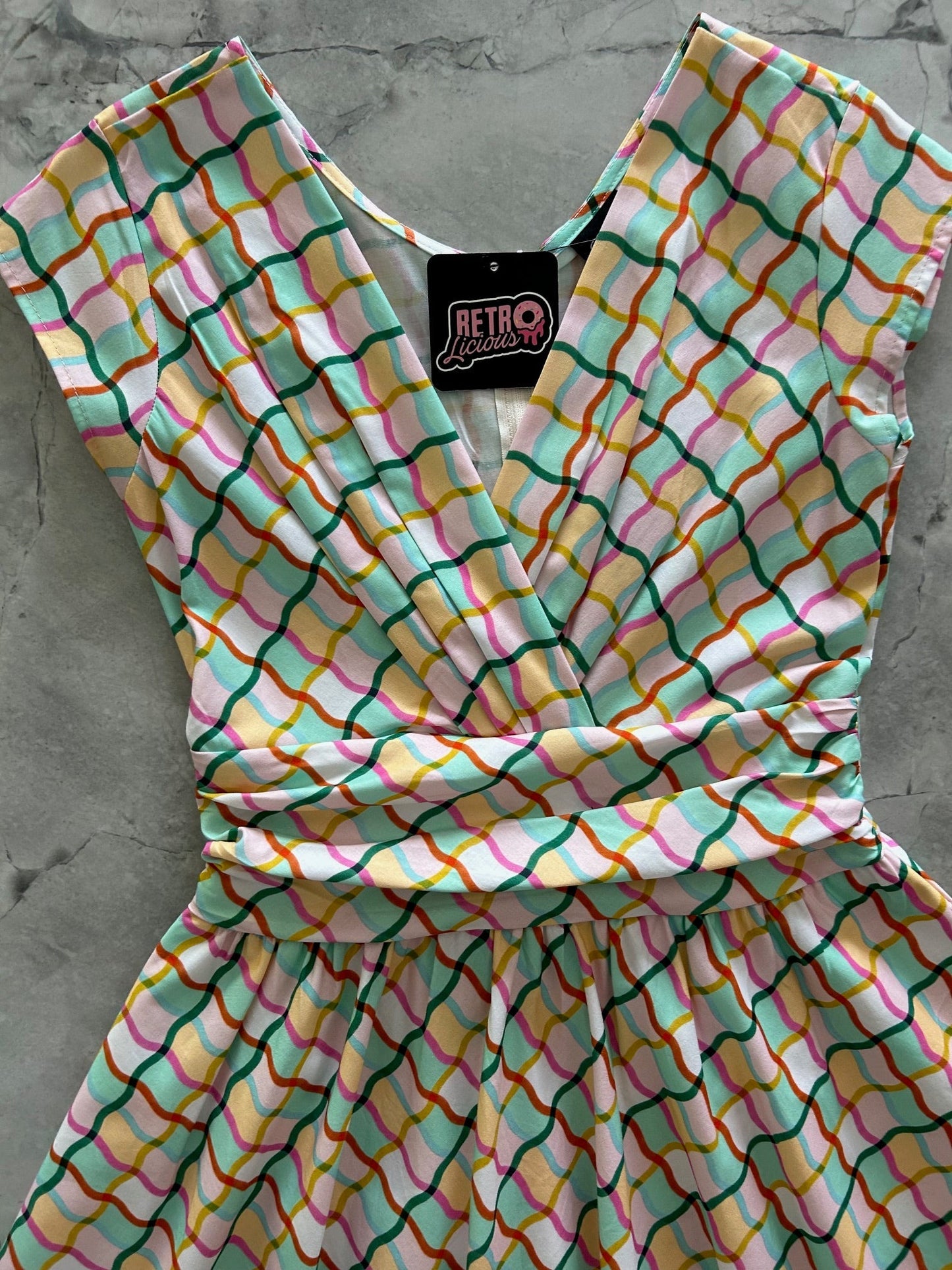 Squiggly Greta Dress Retrolicious
