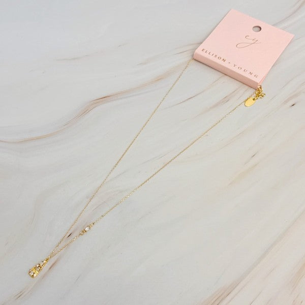 Pop The Bottle Paved Pendant Necklace Shop Style & More | Fresh Looks, Everyday Deals & Free Shipping