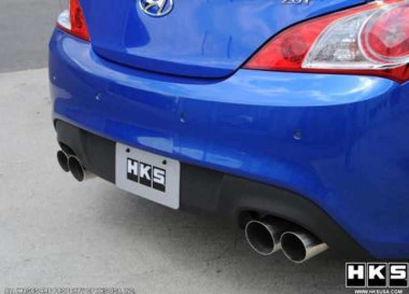 HKS 31021-KB002 Legamax Premium Exhaust 2010 Hyundai Genesis Coupe FR SPORT