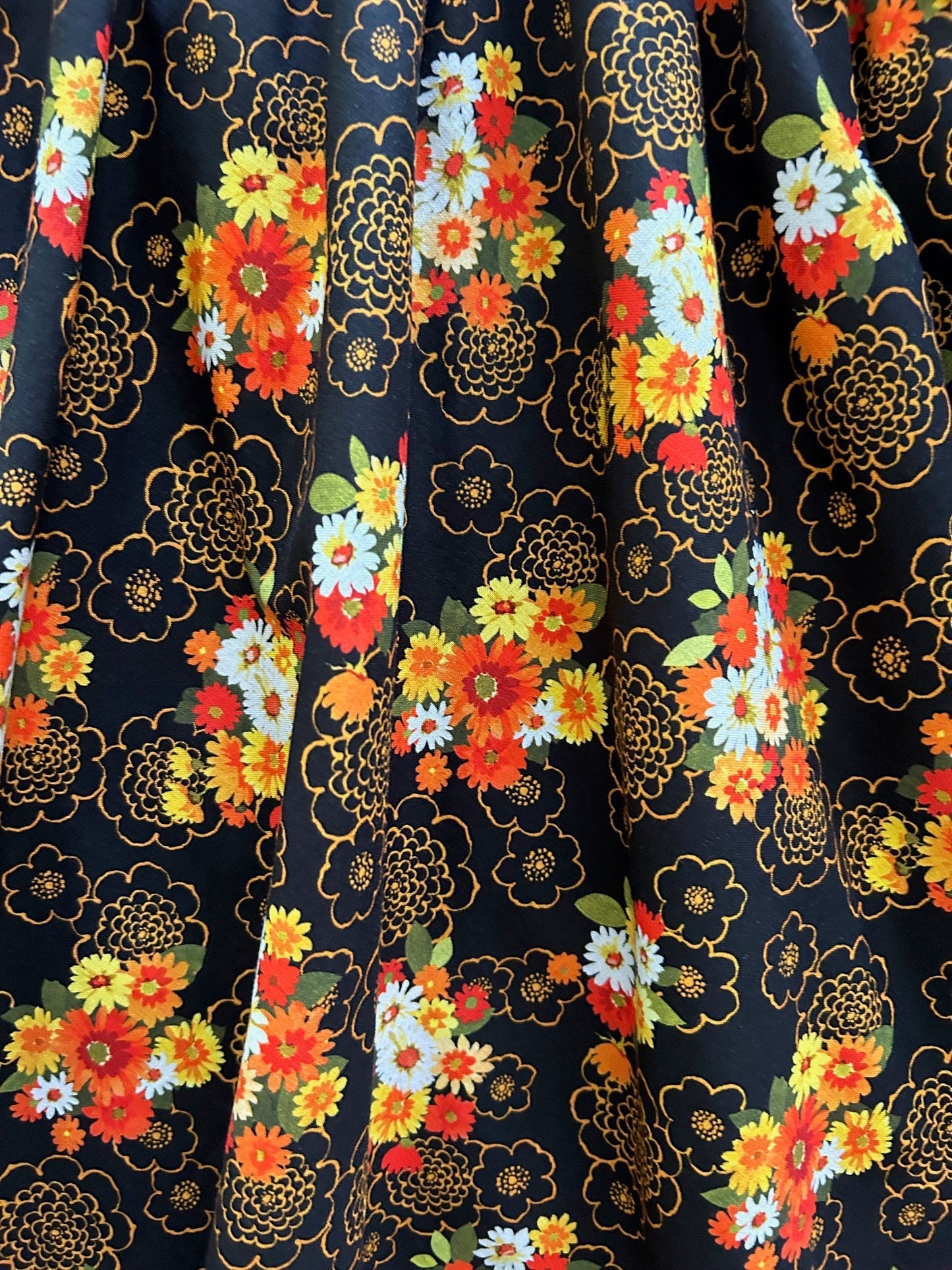 Vintage Floral Greta Dress - XS only, 1 left! Retrolicious