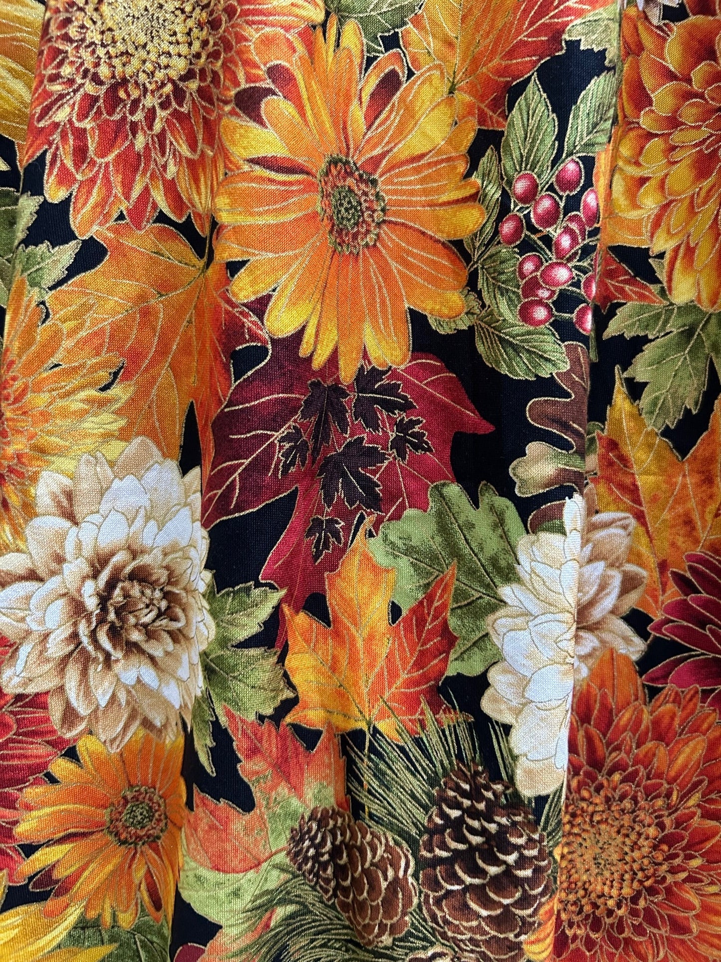 Sunflower Floral Vintage Dress - Medium only Retrolicious