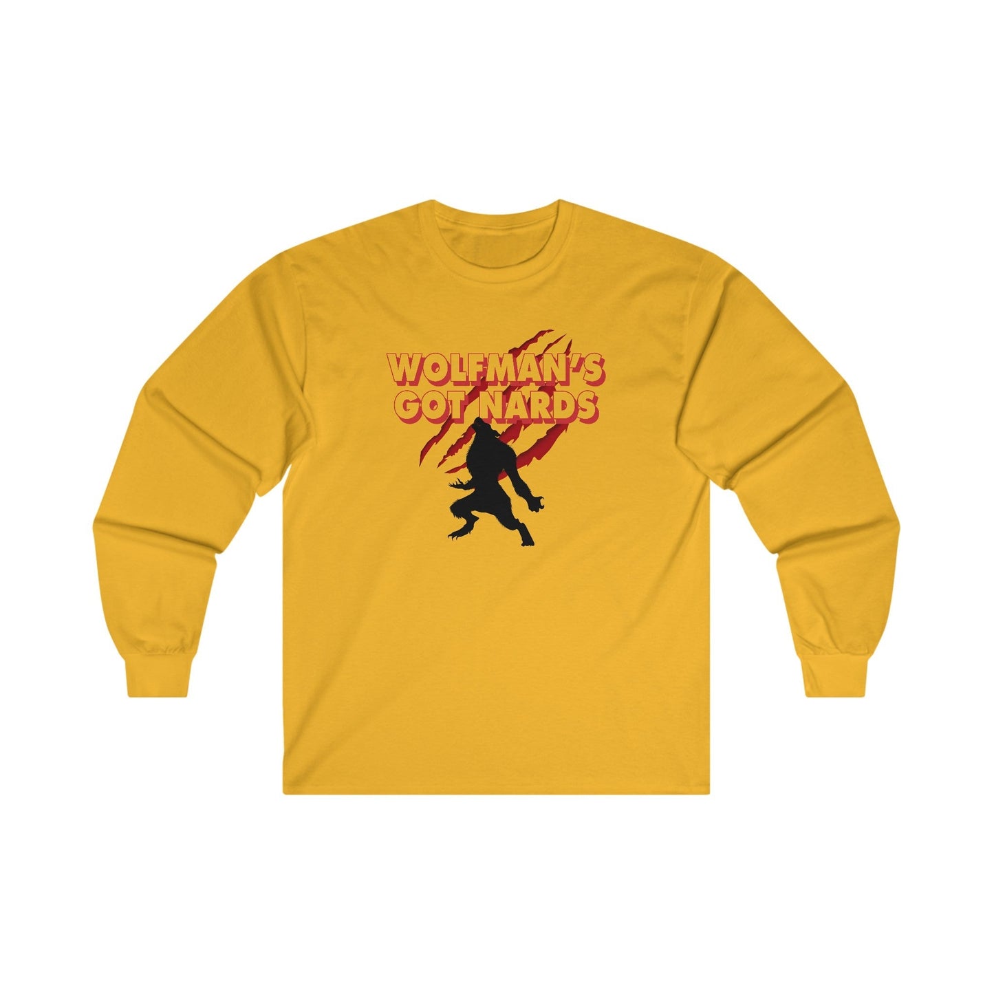 Wolfman's Got Nards Long Sleeve Tee The Devil's Pickle