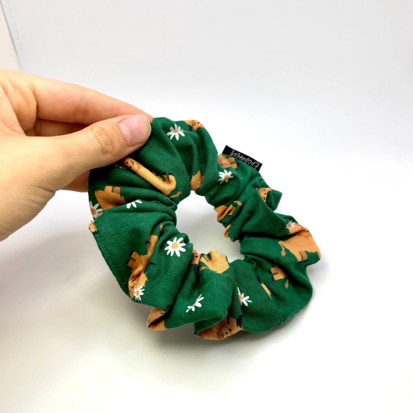 Mini Highland Cows Scrunchie Enchanted Scrunch