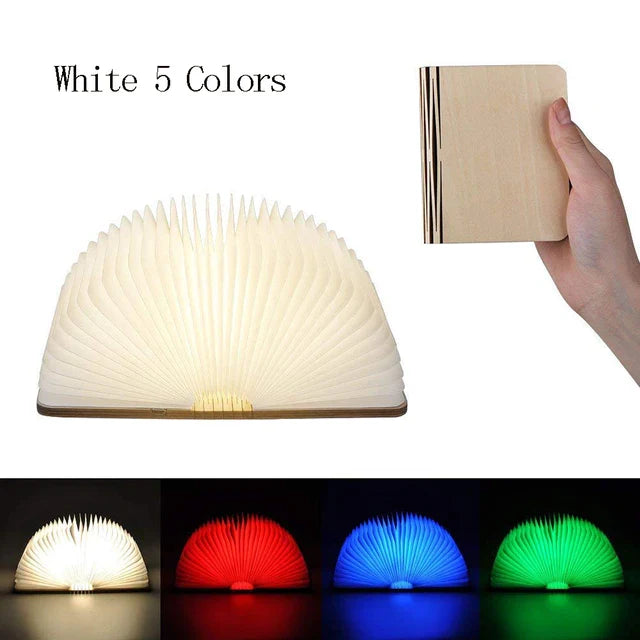 Wooden Book Light ViralGalleria.com
