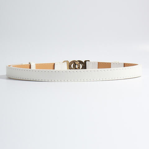 ElegantStyle Alloy Buckle PU Belt – Chic and Versatile Accessory See size chart under “more details” The Fashion Celestial