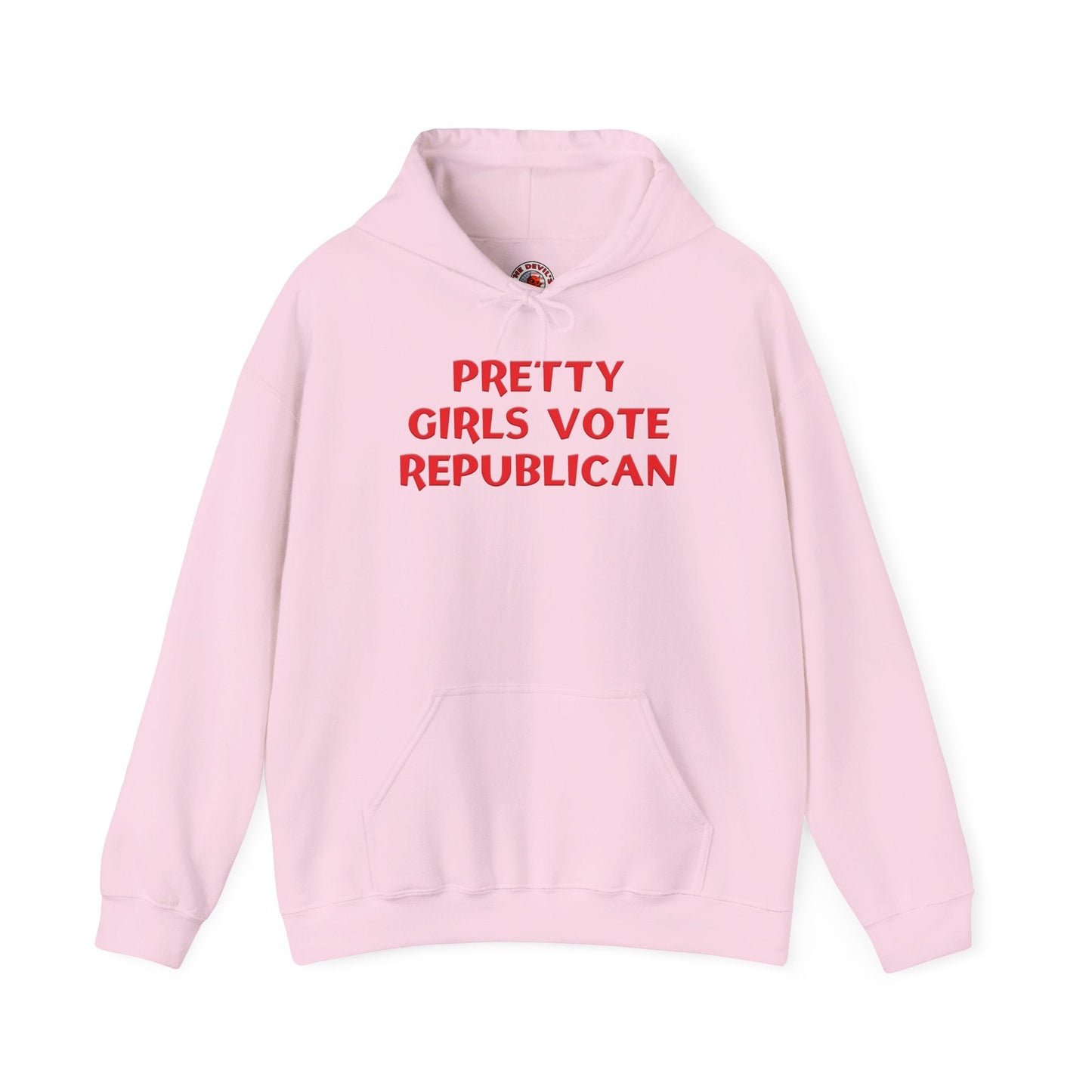 Pretty Girls Vote Republican Hooded Sweatshirt The Devil's Pickle