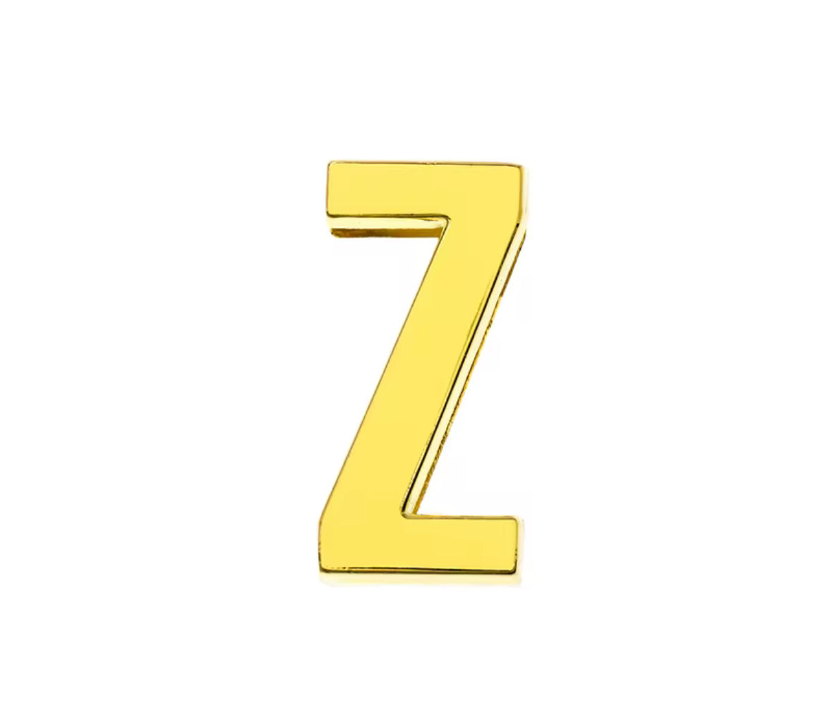 Scarf Slide Letters – 30mm – 14K Gold Non Tarnish Deep South Originals