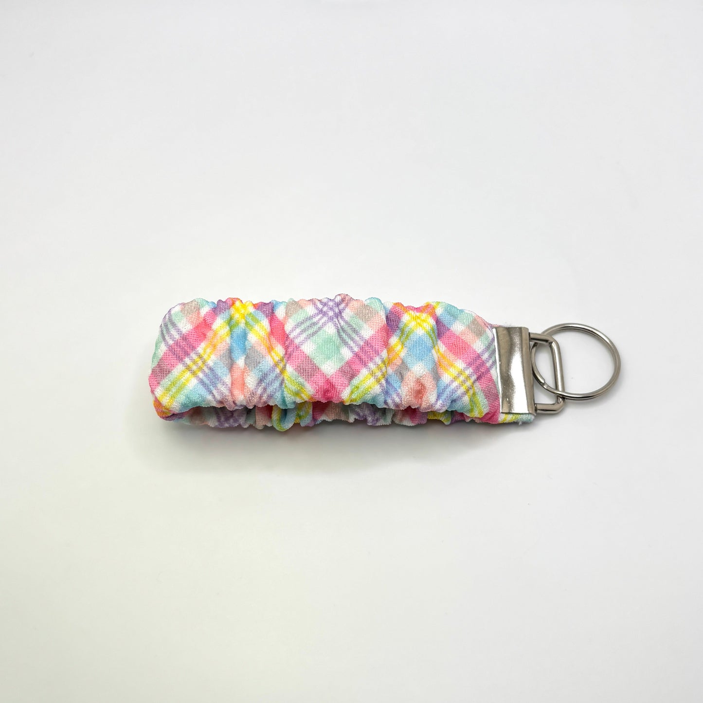 Plaid Easter Scrunchie Wristlet Enchanted Scrunch
