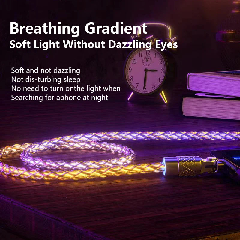 120W RGB Fast Charging Cable ViralGalleria.com
