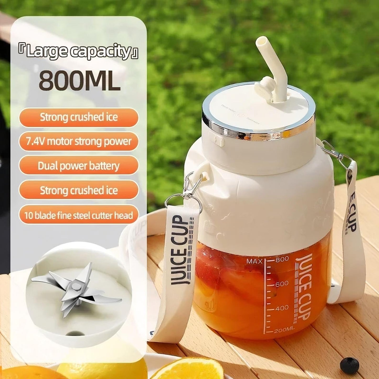 Portable Fruit Juicer Cup ViralGalleria.com