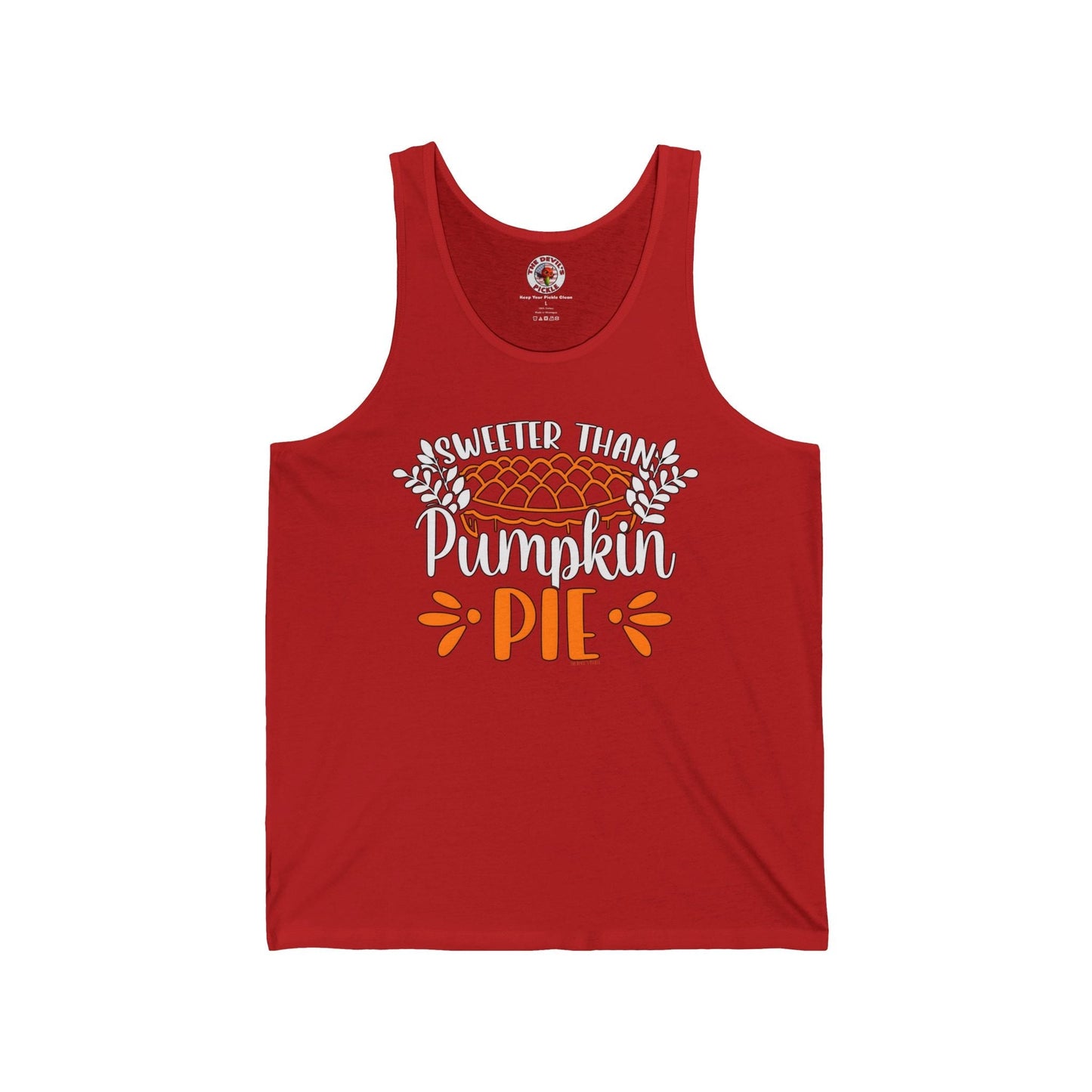 Sweeter Than Pumpkin Pie Tank Top The Devil's Pickle