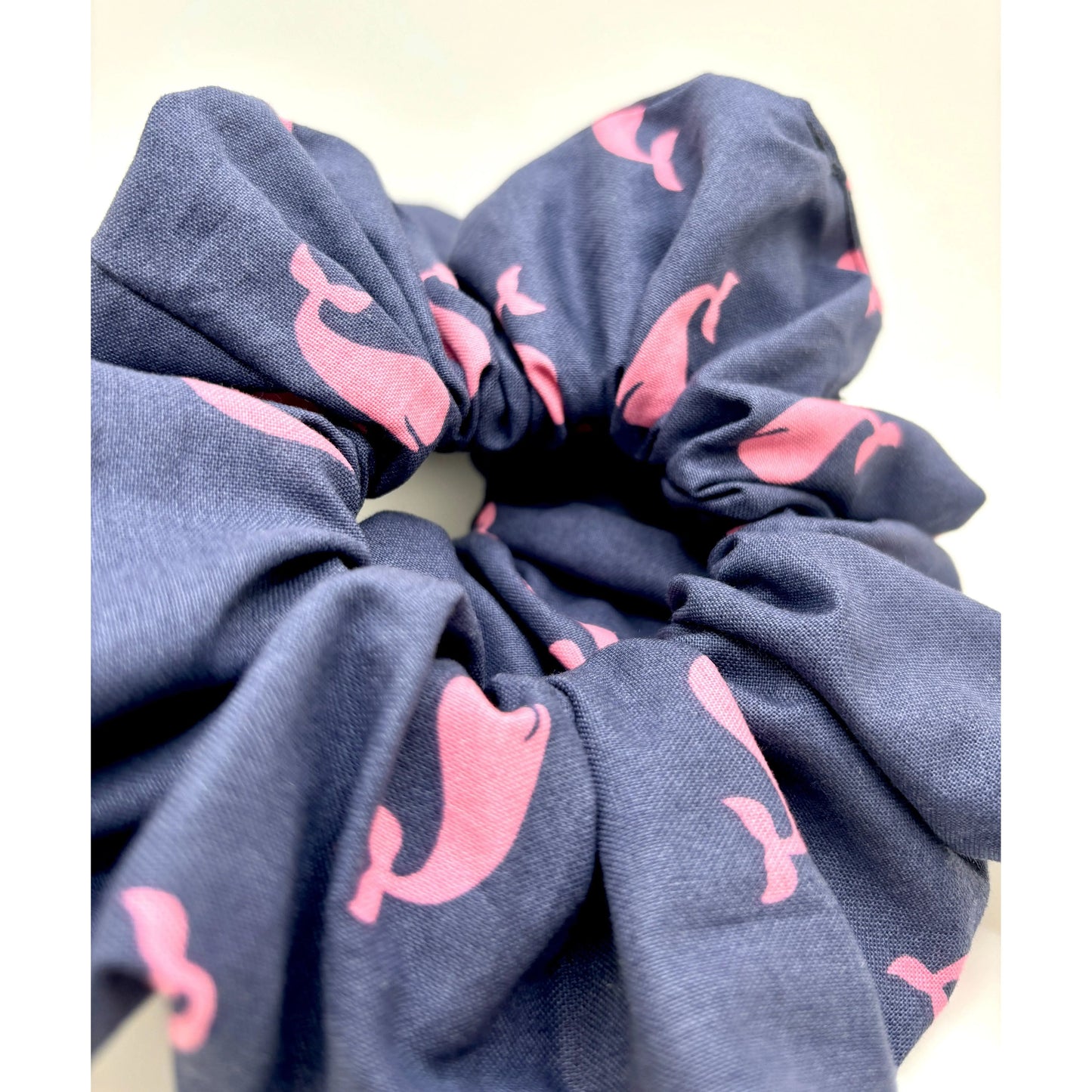 Pink Whale Scrunchie Enchanted Scrunch