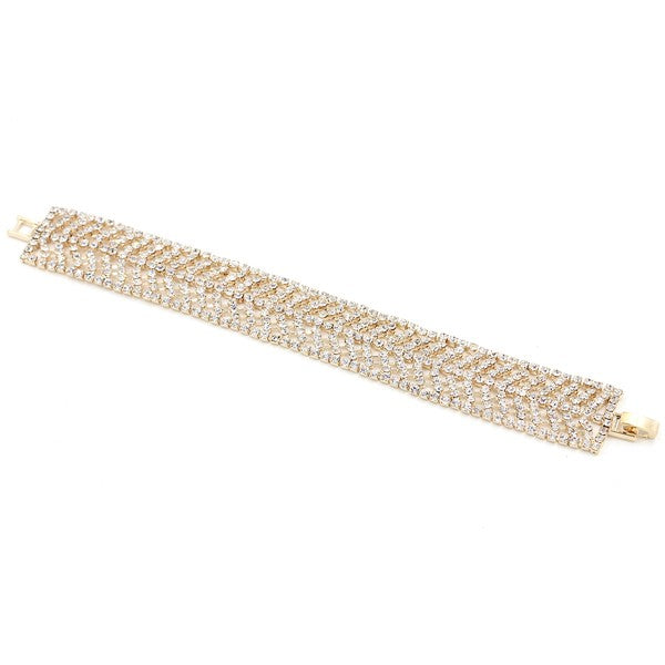 LUXURY MESH RHINESTONE BRACELET Shop Style & More | Fresh Looks, Everyday Deals & Free Shipping