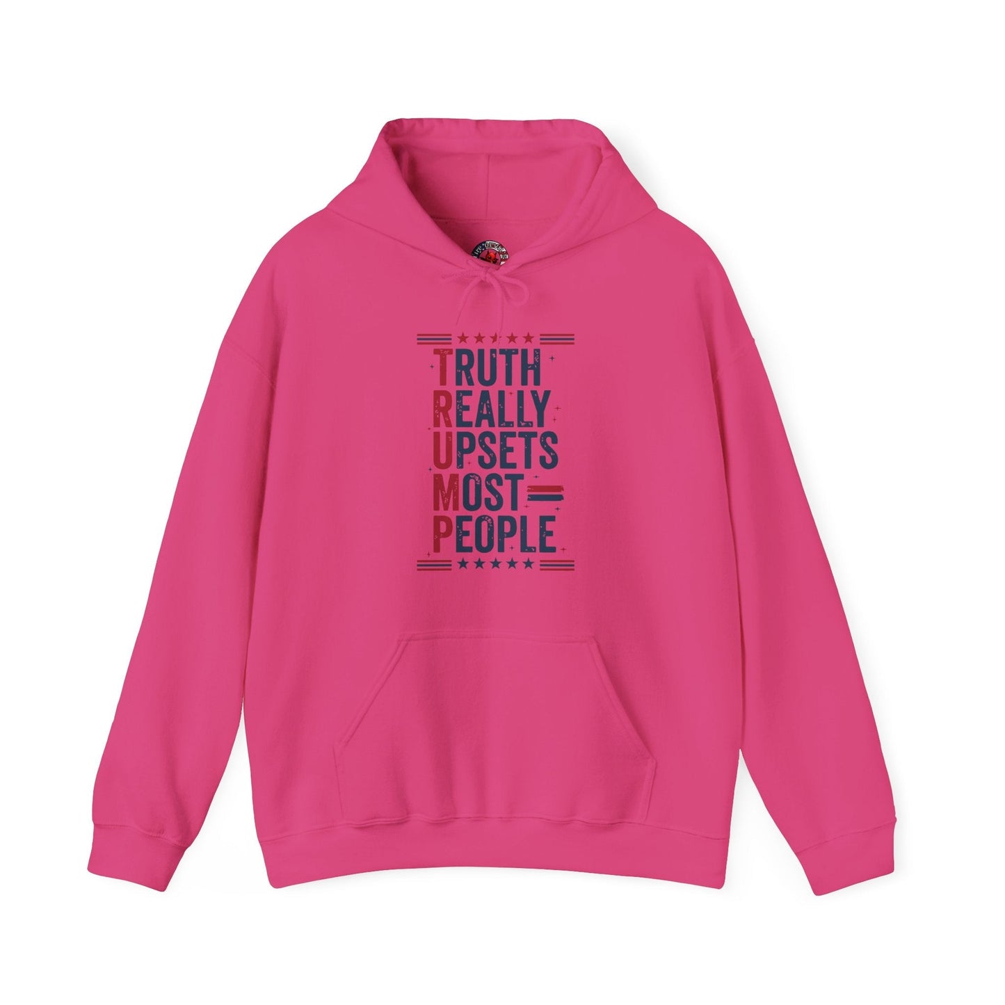 Truth Really Upsets Most People Hooded Sweatshirt The Devil's Pickle