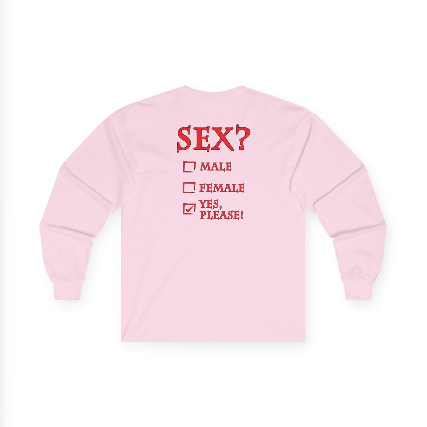 Sex? Yes, Please Long Sleeve Tee The Devil's Pickle