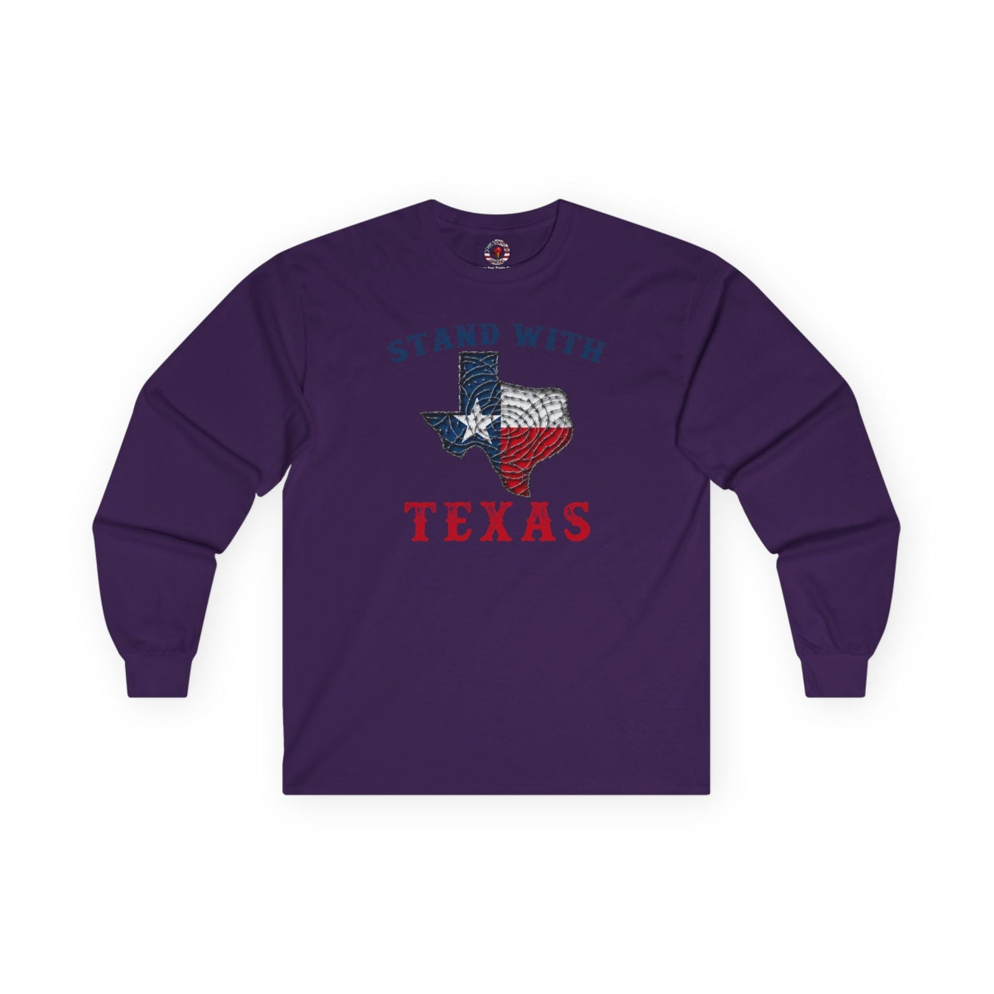 Stand With Texas Long Sleeve Tee The Devil's Pickle