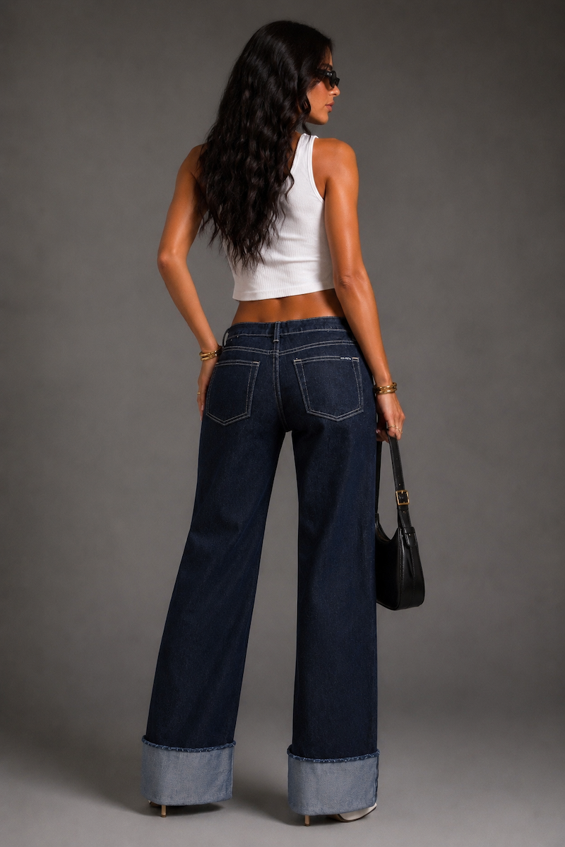 Malibu Outlaw Jean Dark Wash GJG DENIM