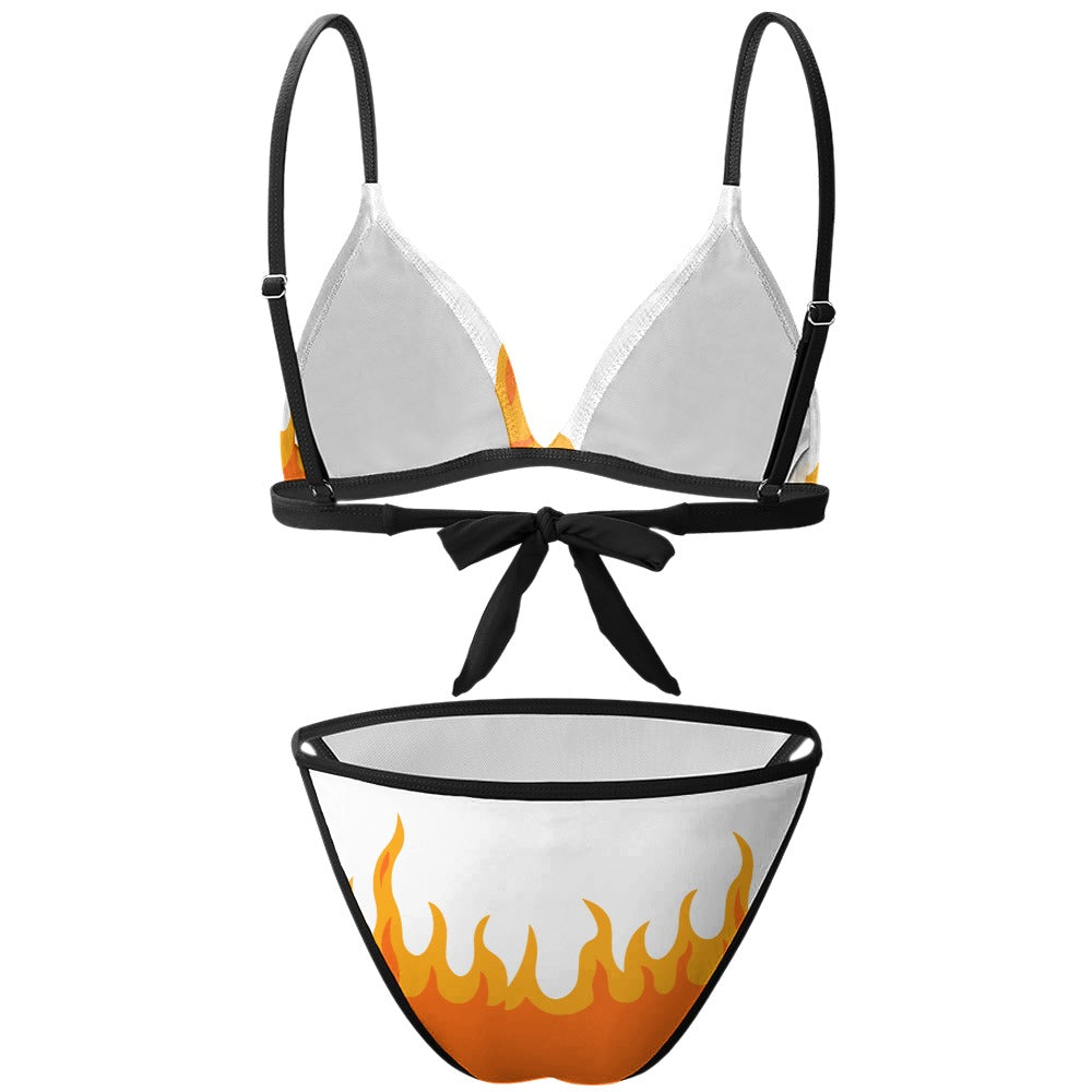 Hell Raiser 2 pc Bikini | White Luckless Outfitters