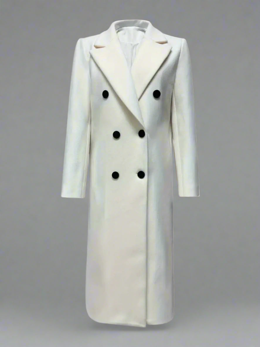 Women’s Solid Color Coat – Essential Autumn Winter Warm Outerwear FitiqueFit