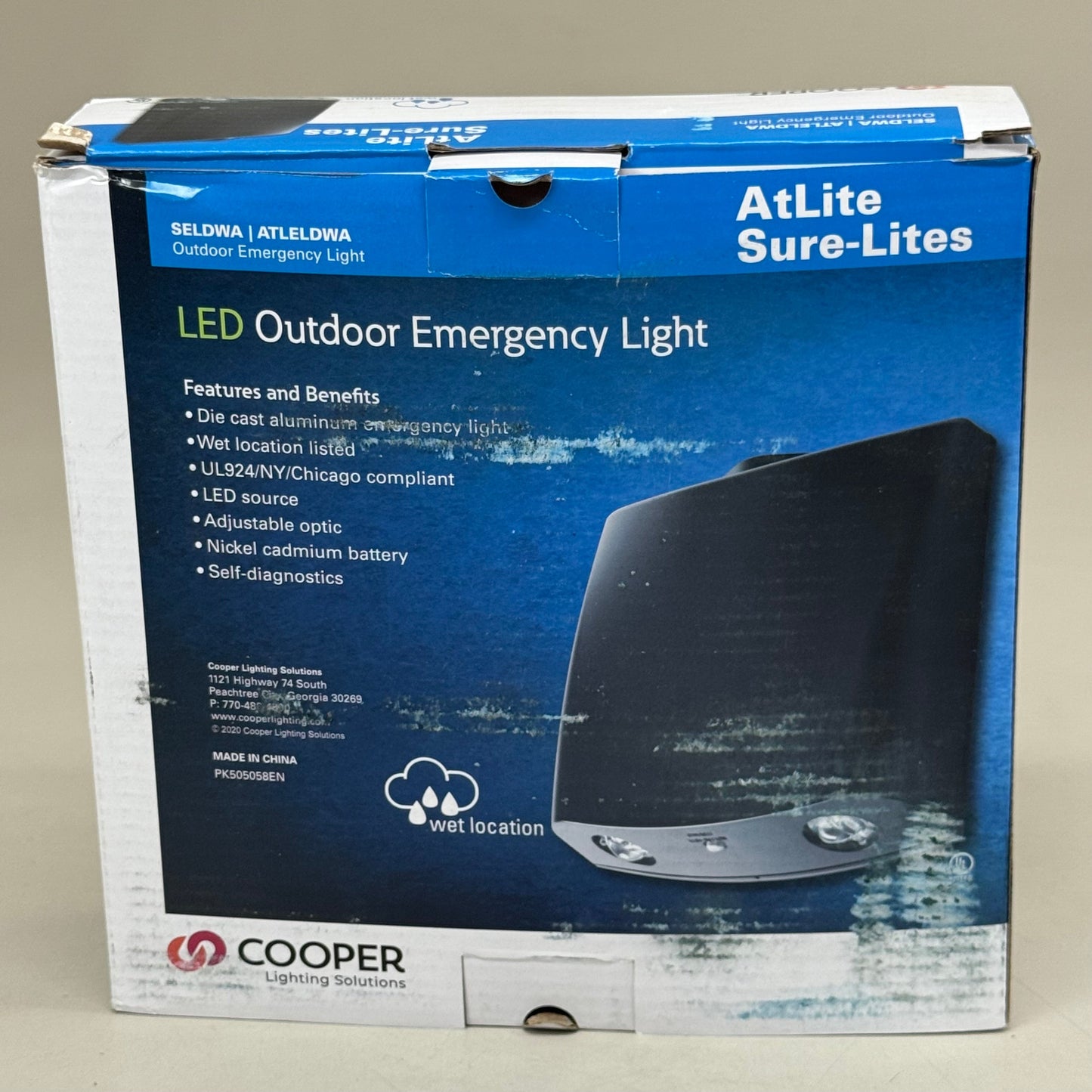 COOPER Lighting Solution Sure-Lites Sealed Nickel Cadmium Battery Black 13017173 PayWut