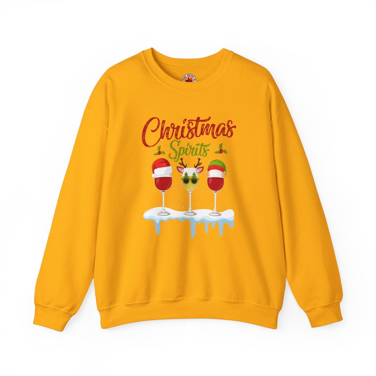 Christmas Spirits Crewneck Sweatshirt The Devil's Pickle