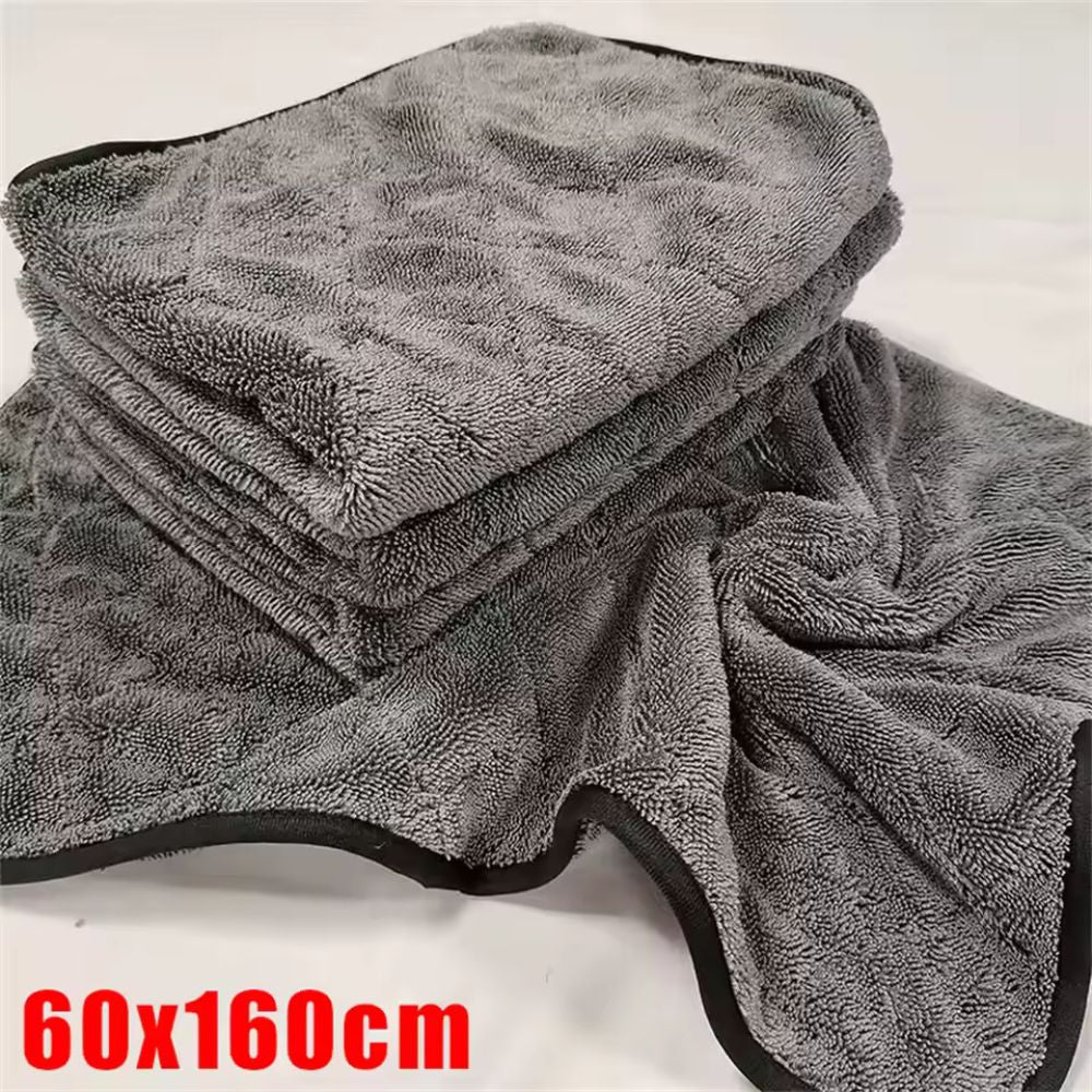 1200GSM Microfiber Twist Car Drying Towel ViralGalleria.com