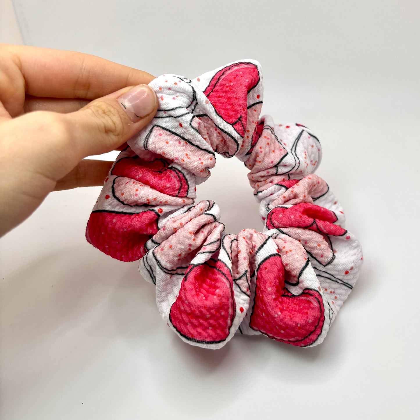 Mini Sugar Cookie Valentine's Day Bullet Scrunchie Enchanted Scrunch