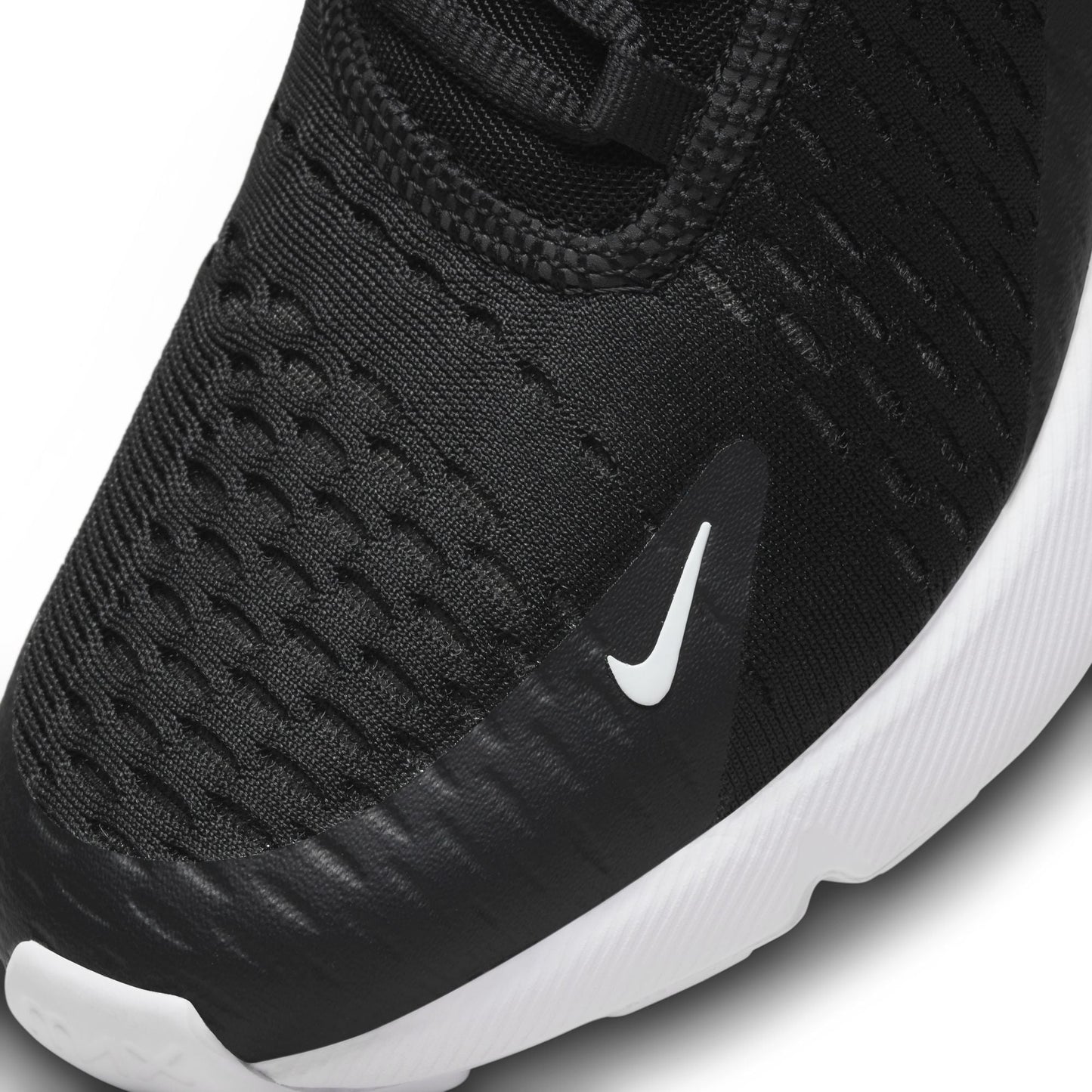 Nike Air Max 270 Big Kids Black/White-Anthracite Denim Exchange