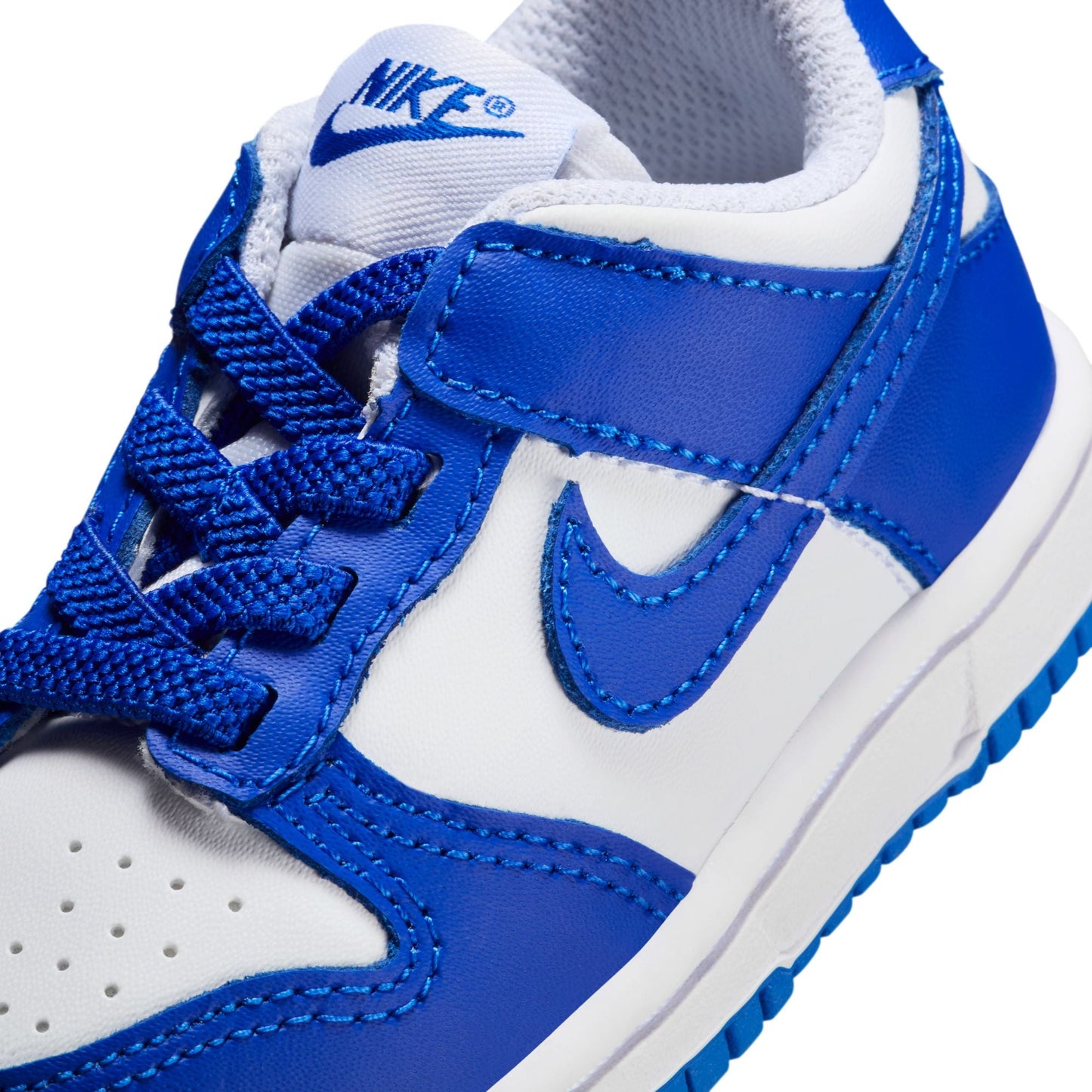 Nike (TD) Dunk Low - White/Hyper Royal Denim Exchange