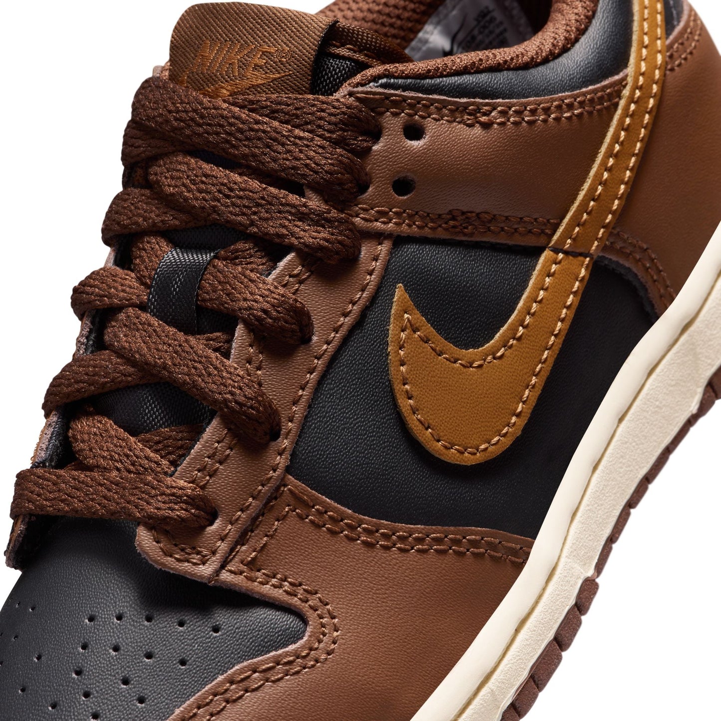 Nike (PS) Dunk Low - Black/British Tan Denim Exchange